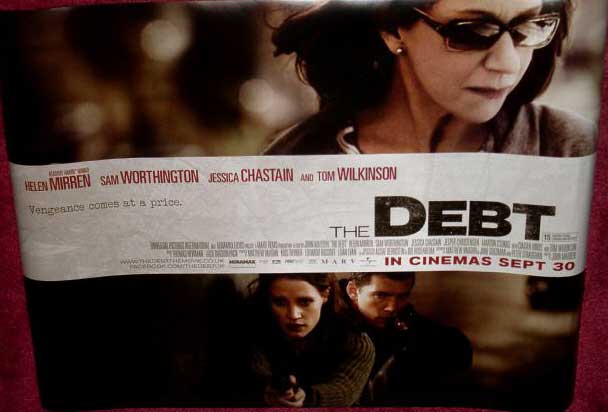DEBT, THE: UK Quad Film Poster
