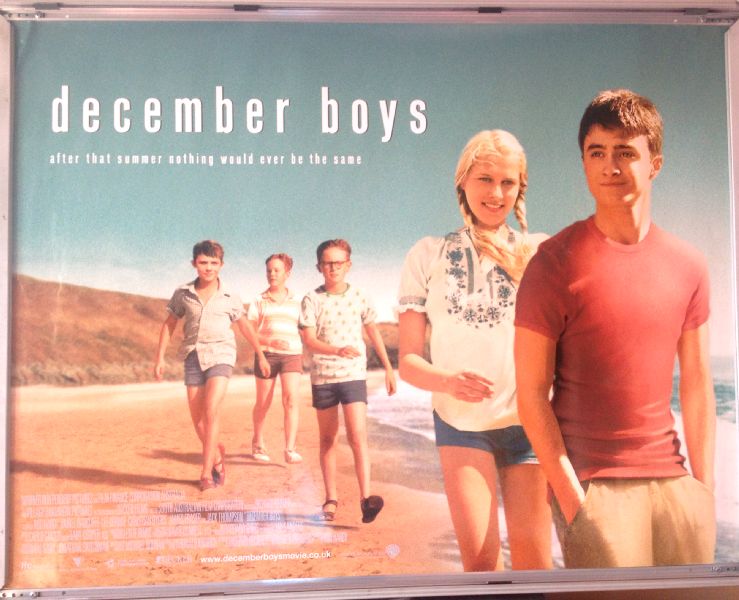 DECEMBER BOYS: Main UK Quad Film Poster