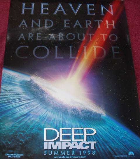 DEEP IMPACT: Advance One Sheet Film Poster