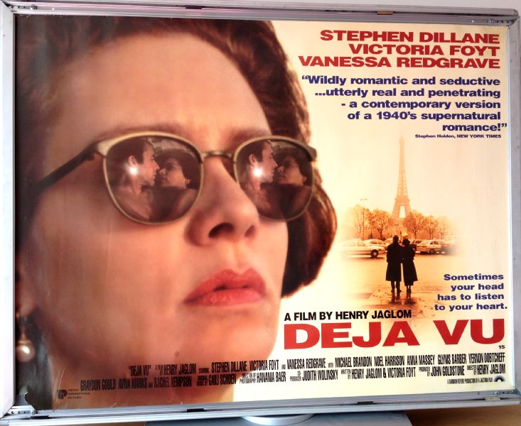 Cinema Poster: DEJA VU 1998 (Quad) Victoria Foyt Stephen Dillane Vanessa Redgrave 