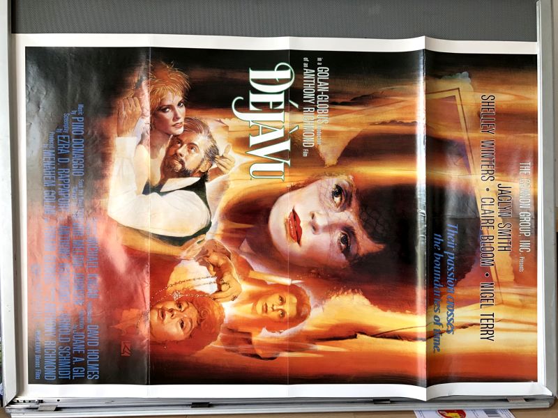 Cinema Poster: DEJA VU 1985 (One Sheet) Jaclyn Smith Nigel Terry Shelley Winters Cinema Poster: DEJA VU 1985 (One Sheet) Jaclyn Smith Nigel Terry Shelley Winters