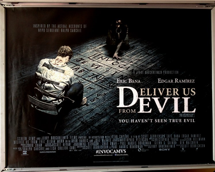 Cinema Poster: DELIVER US FROM EVIL 2014 (Quad) Eric Bana dgar Ramrez