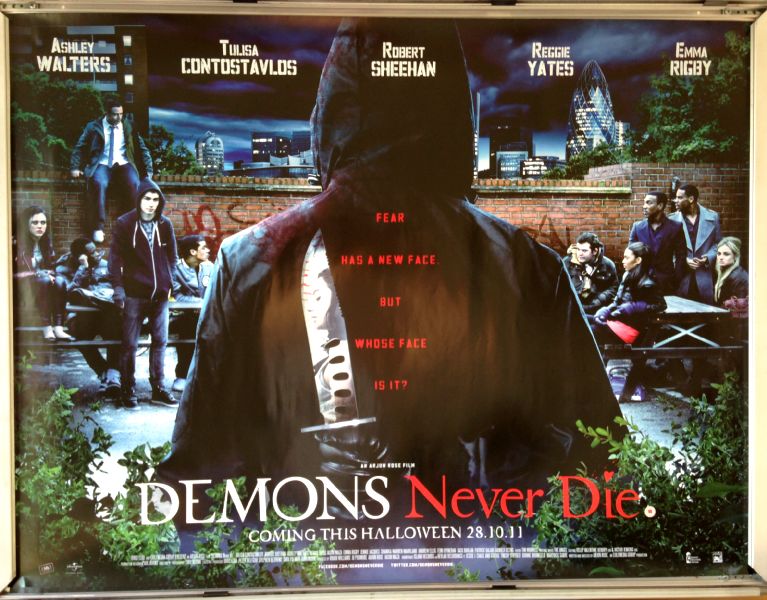 CInema Poster: DEMONS NEVER DIE 2011 (Quad) Reggie Yate Tulisa Contostavlos CInema Poster: DEMONS NEVER DIE 2011 (Quad) Reggie Yate Tulisa Contostavlos