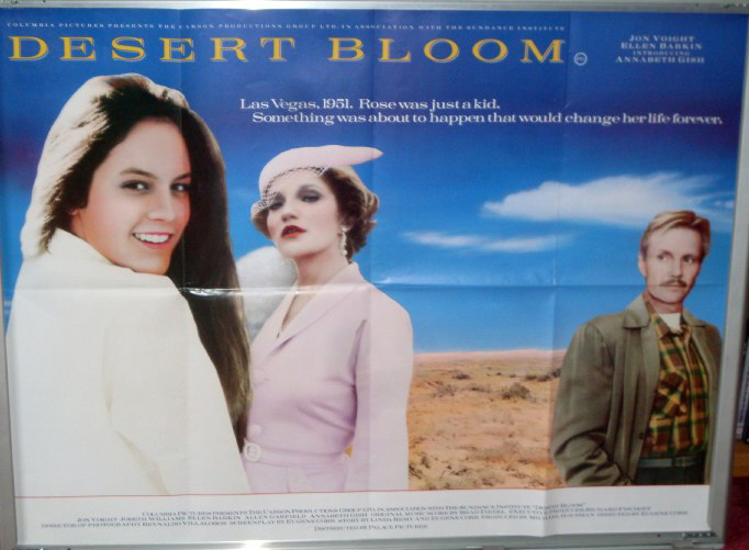 DESERT BLOOM: UK Quad Film Poster DESERT BLOOM: UK Quad Film Poster