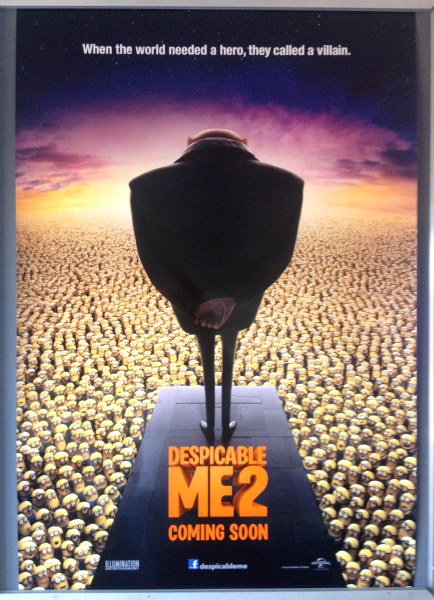 Cinema Poster: DESPICABLE ME 2 2013 (Advance One Sheet) Steve Carell Ken Jeong