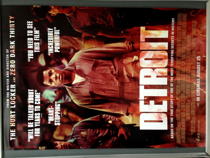 Cinema Poster: DETROIT 2017 (Main One Sheet) John Boyega Anthony Mackie Cinema Poster: DETROIT 2017 (Main One Sheet) John Boyega Anthony Mackie