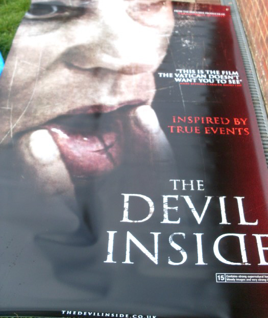 DEVIL INSIDE, THE: Cinema Banner