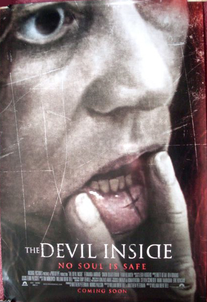 DEVIL INSIDE, THE: 'Mouth' One Sheet Film Poster DEVIL INSIDE, THE: 'Mouth' One Sheet Film Poster