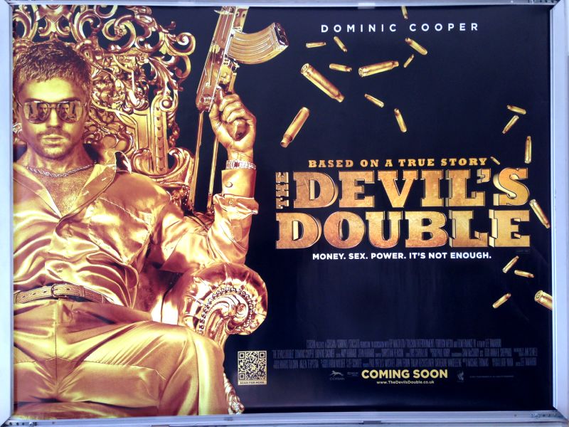 Cinema Poster: DEVIL'S DOUBLE, THE (Main Quad) Dominic Cooper Ludivine Sagnier