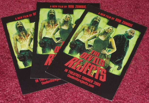 DEVIL'S REJECTS, THE: Set of 3 Wanted Cards