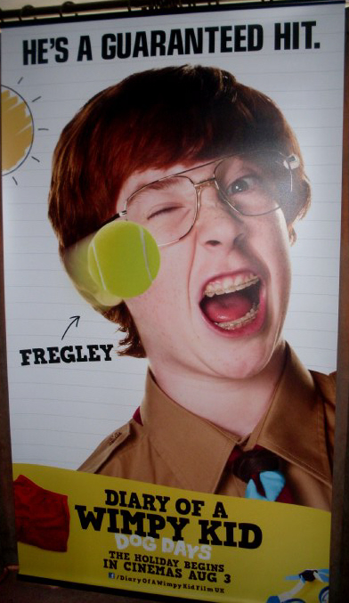 DIARY OF A WIMPY KID DOG DAYS: Fregley Cinema Banner DIARY OF A WIMPY KID DOG DAYS: Fregley Cinema Banner