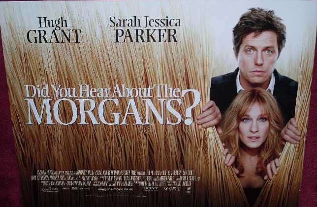 DID YOU HEAR ABOUT THE MORGANS?: Main UK Quad Film Poster DID YOU HEAR ABOUT THE MORGANS?: Main UK Quad Film Poster