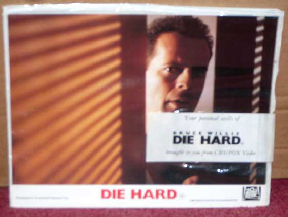 DIE HARD: UK Lobby Card Set of 8 Still Sealed