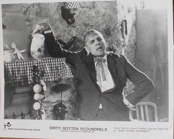DIRTY ROTTEN SCOUNDRELS: B/W Still