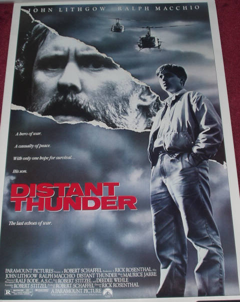 DISTANT THUNDER: One Sheet Film Poster