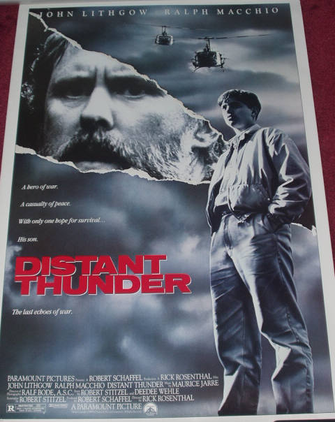 DISTANT THUNDER: One Sheet Film Poster DISTANT THUNDER: One Sheet Film Poster