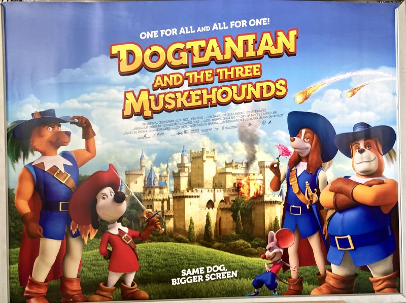 Cinema Poster: DOGTANIAN AND THE THREE MUSKAHOUNDS 2021 (Quad) 