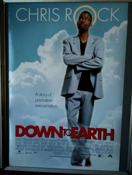 DOWN TO EARTH: UK Quad Film Poster DOWN TO EARTH: UK Quad Film Poster
