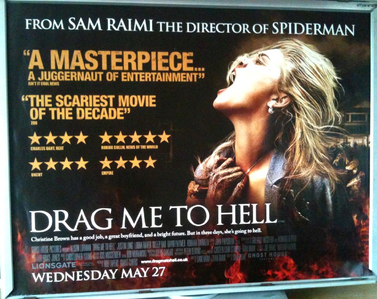 DRAG ME TO HELL: Main UK Quad Film Poster