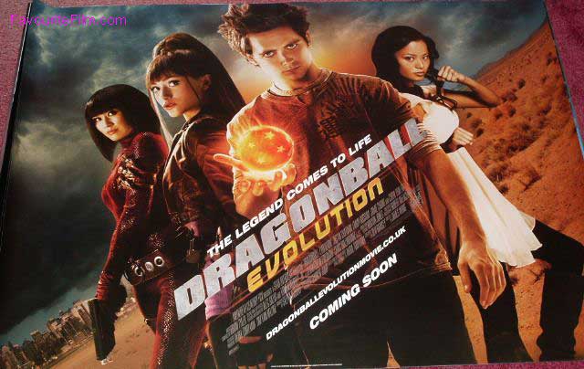 DRAGONBALL EVOLUTION: Main UK Quad Film Poster