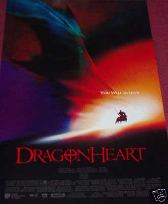 DRAGONHEART: Advance One Sheet Film Poster