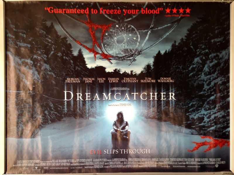 Cinema Poster: DREAMCATCHER 2003 (Quad) Morgan Freeman Thomas Jane Cinema Poster: DREAMCATCHER 2003 (Quad) Morgan Freeman Thomas Jane