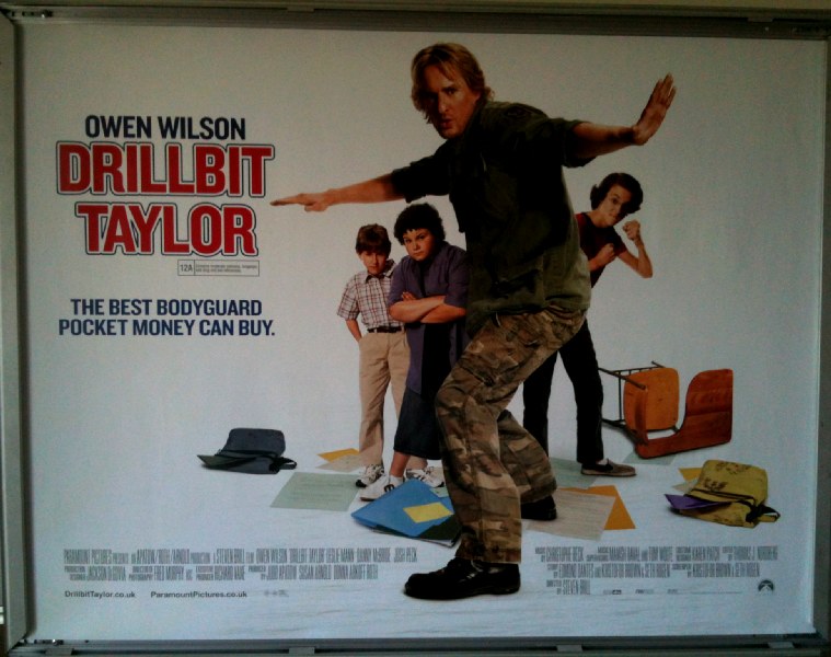 DRILLBIT TAYLOR: Main UK Quad Film Poster