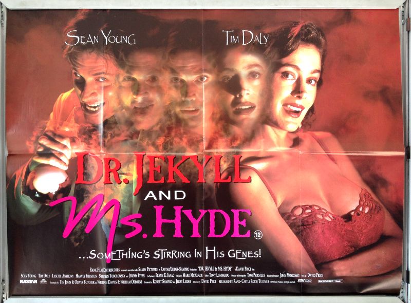 Cinema Poster: DR JEKYLL AND MS HYDE 1995 (Quad) Sean Young Tim Daly Cinema Poster: DR JEKYLL AND MS HYDE 1995 (Quad) Sean Young Tim Daly