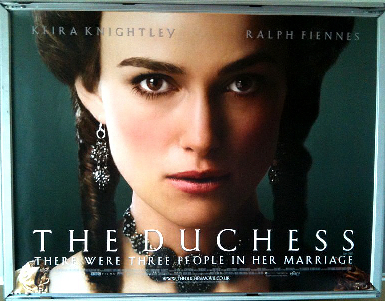 DUCHESS, THE: Main UK Quad Film Poster DUCHESS, THE: Main UK Quad Film Poster