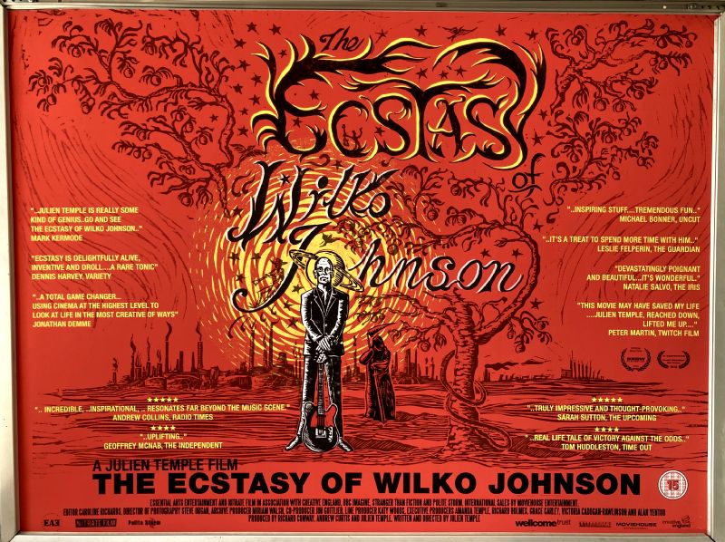 Cinema Poster: ECSTASY OF WILCO JOHNSON, THE (Quad) Julien Temple Roger Daltrey