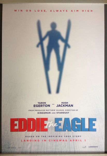 Cinema Poster: EDDIE THE EAGLE 2016 (Advance One Sheet) Taron Egerton