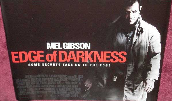 EDGE OF DARKNESS: Main UK Quad Film Poster