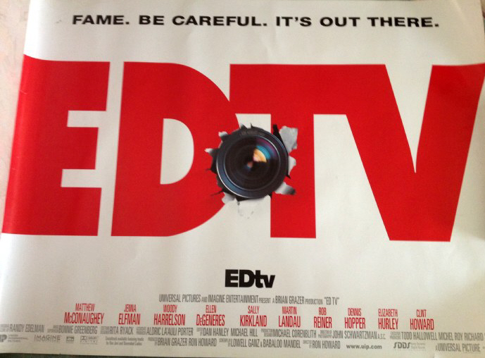 ED TV: Advance Quad Film Poster ED TV: Advance Quad Film Poster