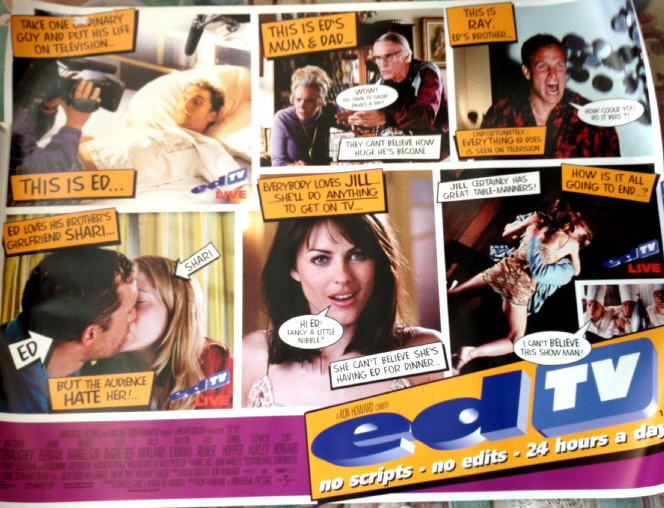 ED TV: Photo Montage Quad Film Poster ED TV: Photo Montage Quad Film Poster