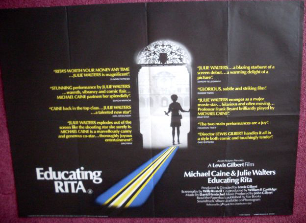EDUCATING RITA: Review Quad Film Poster EDUCATING RITA: Review Quad Film Poster