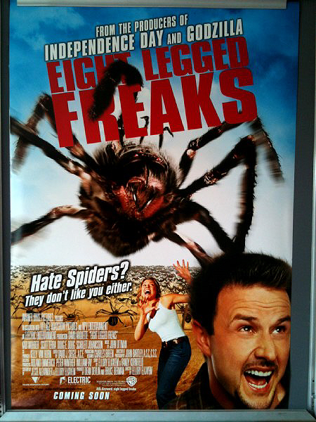 EIGHT LEGGED FREAKS: 'Hate Spiders' One Sheet Film Poster