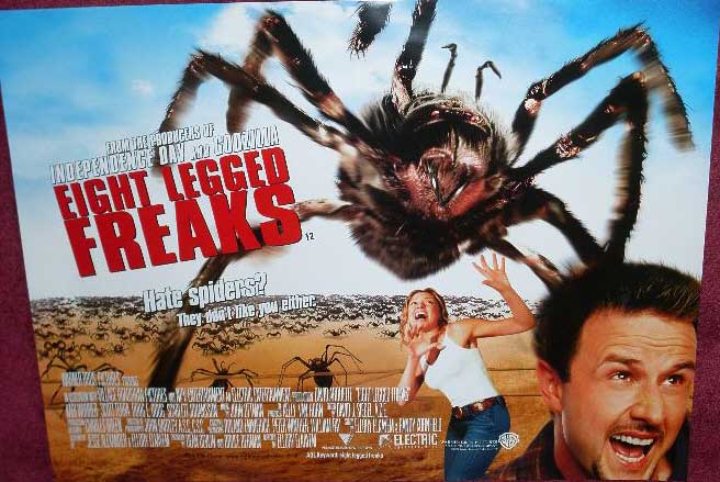EIGHT LEGGED FREAKS: UK Quad Film Poster EIGHT LEGGED FREAKS: UK Quad Film Poster