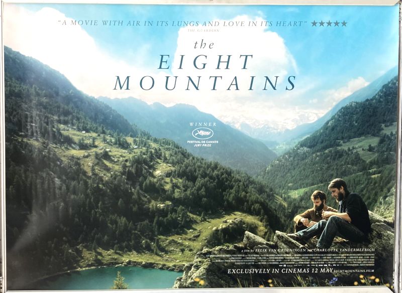 Cinema Poster: EIGHT MOUNTAINS, THE 2023 (Quad) aka Le otto montagne Cinema Poster: EIGHT MOUNTAINS, THE 2023 (Quad) aka Le otto montagne