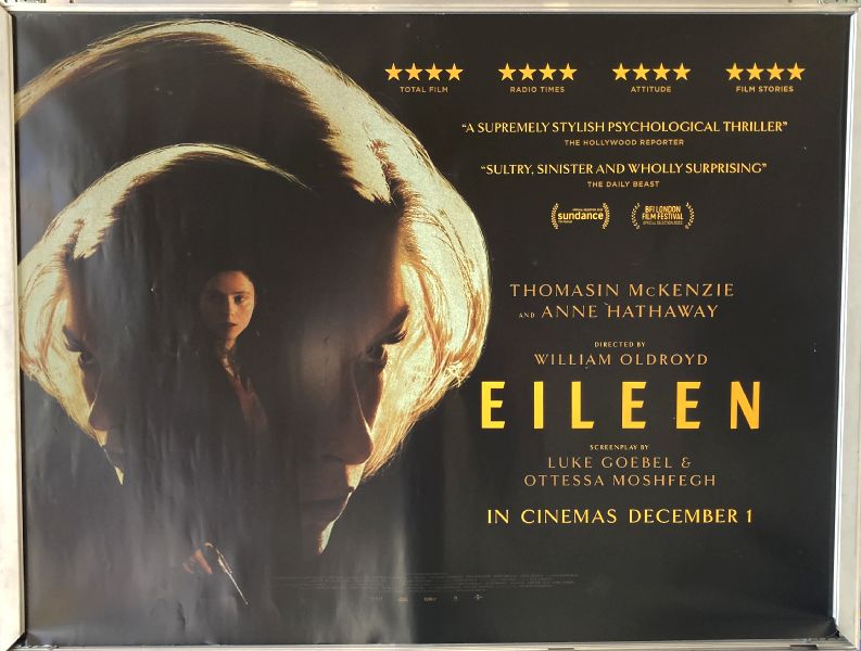 Cinema Poster: EILEEN 2023 (Quad) Thomasin McKenzie Shea Whigham Cinema Poster: EILEEN 2023 (Quad) Thomasin McKenzie Shea Whigham