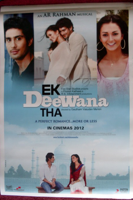 EK DEEWANA THA: One Sheet Film Poster EK DEEWANA THA: One Sheet Film Poster