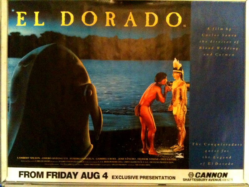Cinema Poster: EL DORADO 1988 (Named Cinema Quad) Omero Antonutti Lambert Wilson