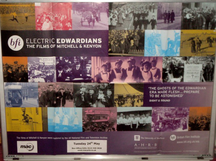 Cinema Poster: ELECTRIC EDWARDIANS THE FILMS OF MITCHELL & KENYON 2002 (Quad)