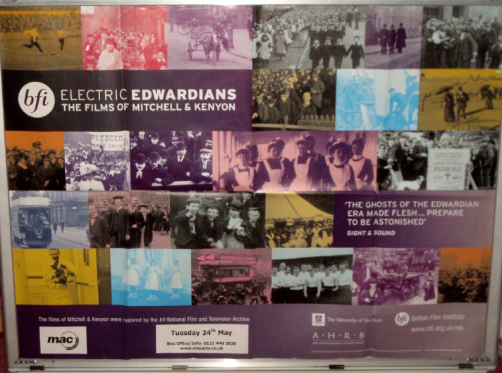 Cinema Poster: ELECTRIC EDWARDIANS THE FILMS OF MITCHELL & KENYON 2002 (Quad) Cinema Poster: ELECTRIC EDWARDIANS THE FILMS OF MITCHELL & KENYON 2002 (Quad)