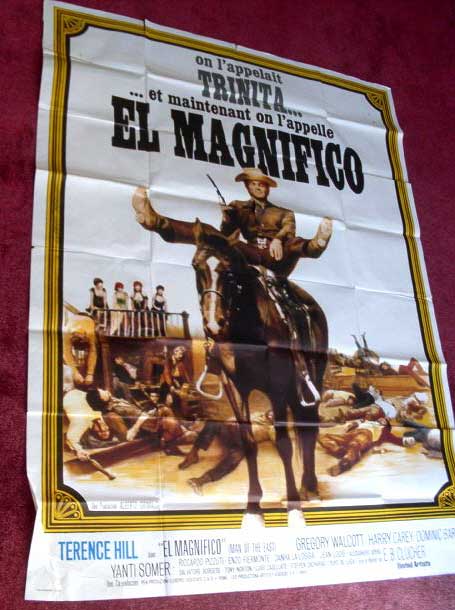 MAN OF THE EAST (EL MAGNIFICO): French Grande Film Poster MAN OF THE EAST (EL MAGNIFICO): French Grande Film Poster
