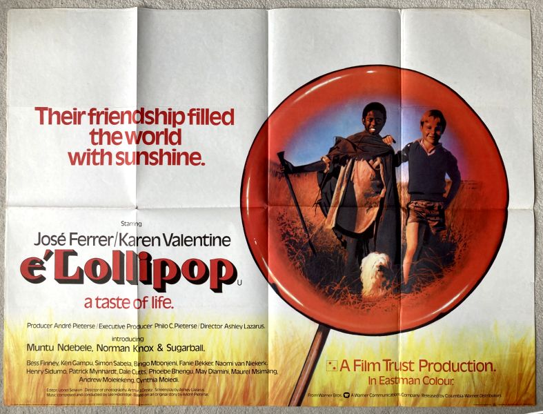 Cinema Poster: E'LOLLIPOP 1976 (Quad) José Ferrer Ashley Lazarus Cinema Poster: E'LOLLIPOP 1976 (Quad) José Ferrer Ashley Lazarus