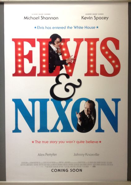 Cinema Poster: ELVIS & NIXON 2016 (Advance One Sheet) Michael Shannon Kevin Spacey