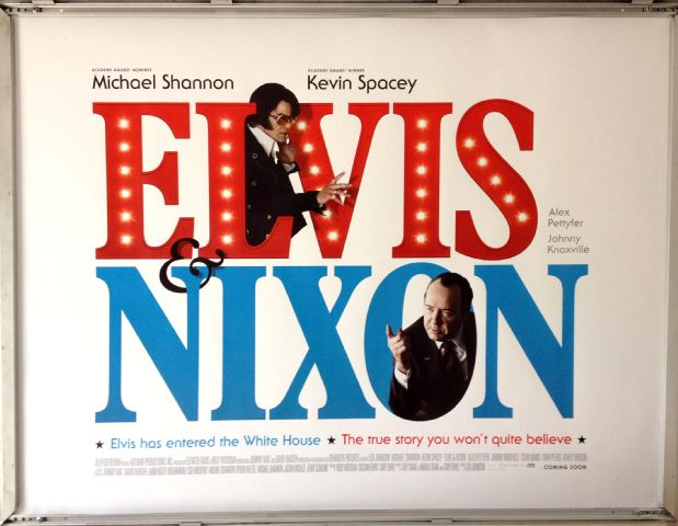 Cinema Poster: ELVIS & NIXON 2016 (Advance Quad) Michael Shannon Kevin Spacey Cinema Poster: ELVIS & NIXON 2016 (Advance Quad) Michael Shannon Kevin Spacey