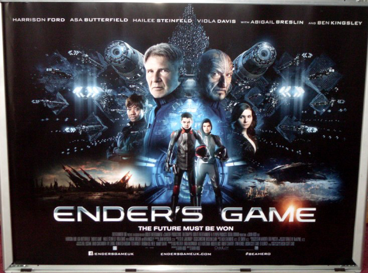 ENDER'S GAME: Main UK Quad Film Poster ENDER'S GAME: Main UK Quad Film Poster