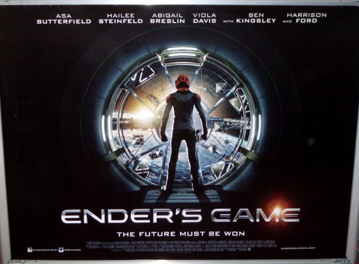 ENDER'S GAME: Advance UK Quad Film Poster ENDER'S GAME: Advance UK Quad Film Poster