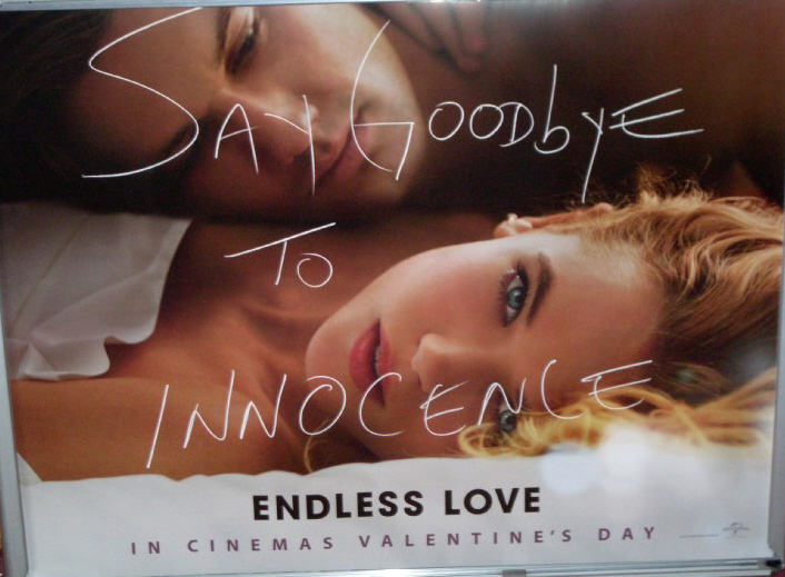 ENDLESS LOVE (2014): UK Quad Film Poster